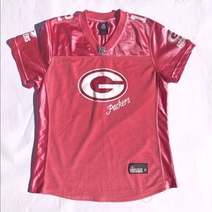 Reebok NFL Aaron Rodgers Packer Jersey Womens